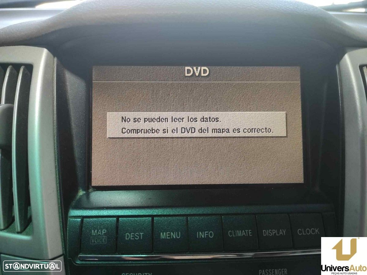 SISTEMA NAVEGAÇÃO GPS LEXUS RX 300(MCU35) LUXURY - 14