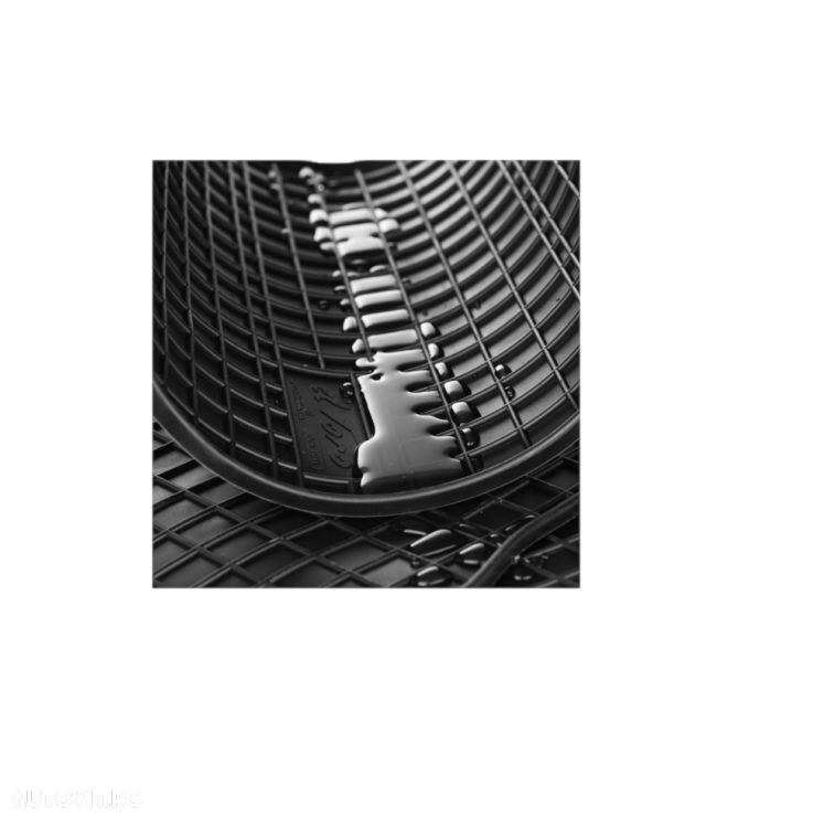 Set covorase auto din cauciuc pentru Ford KA + 2016-> prezent, presuri RapidAuto, Negru - 3