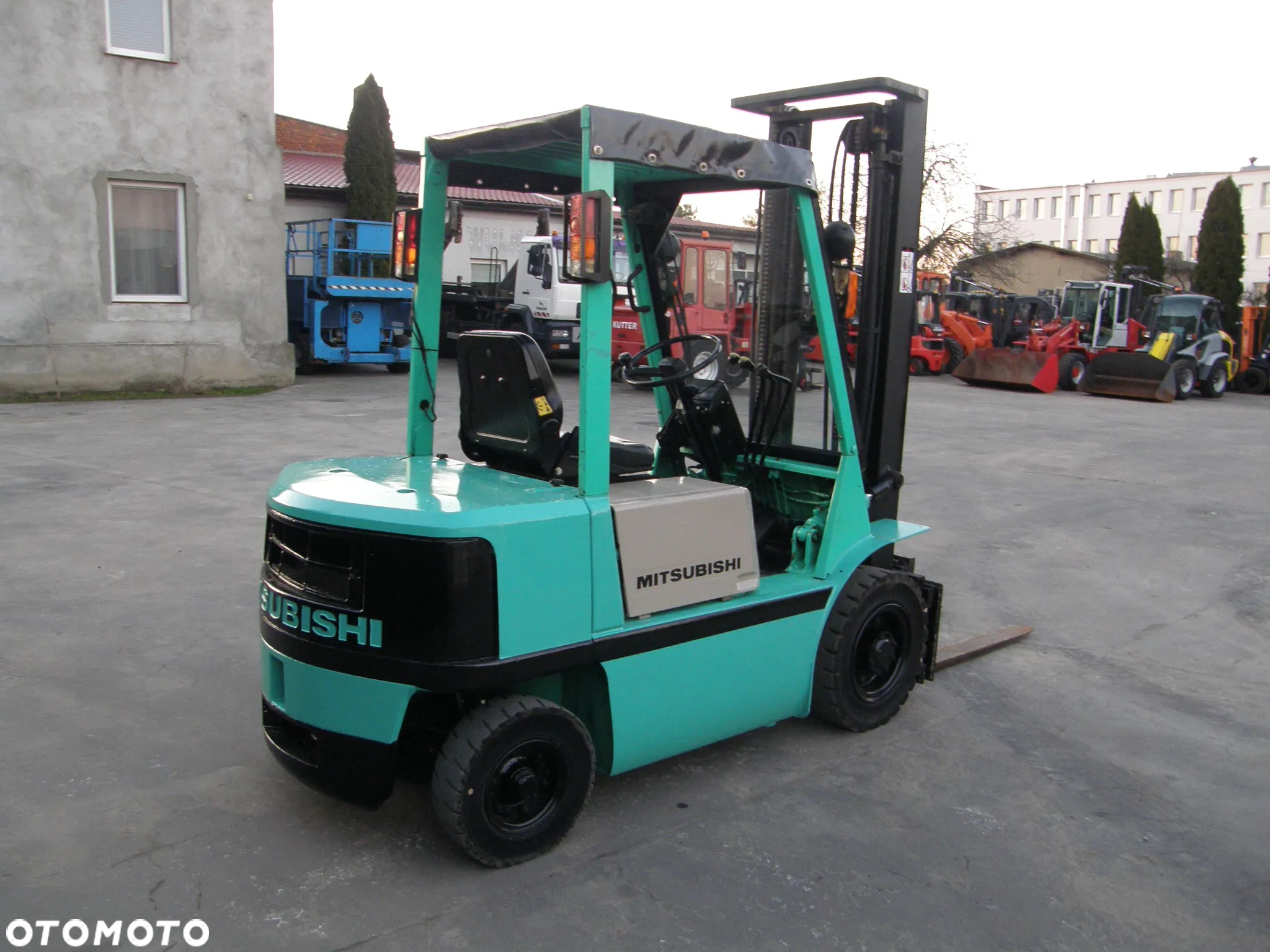 Mitsubishi FD25 przesuw wózek widłowy z Niemiec - 17
