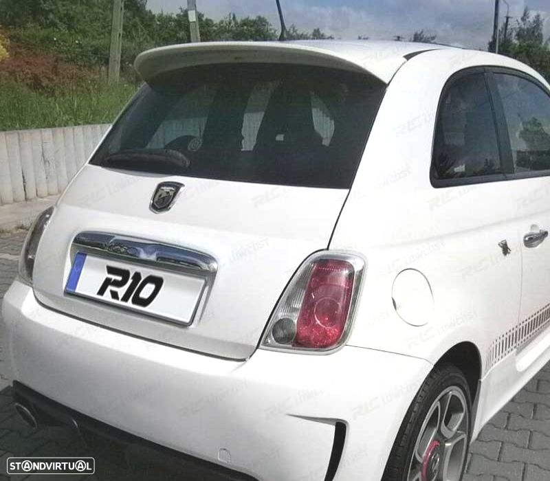 AILERON SPOILER TRASEIRO PARA FIAT 500 12- - 2
