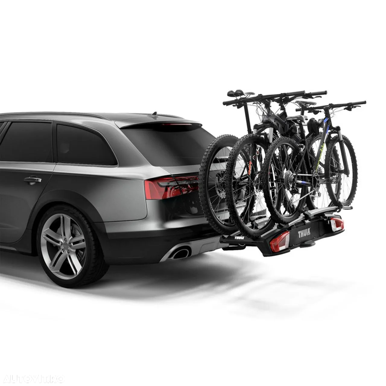 Suport 2 (3) biciclete Thule VeloSpace 938 XT2 cu prindere pe carligul de remorcare (13pini), Nou_Pret iMPORTATOR, emitem Factura & Garantie - 5