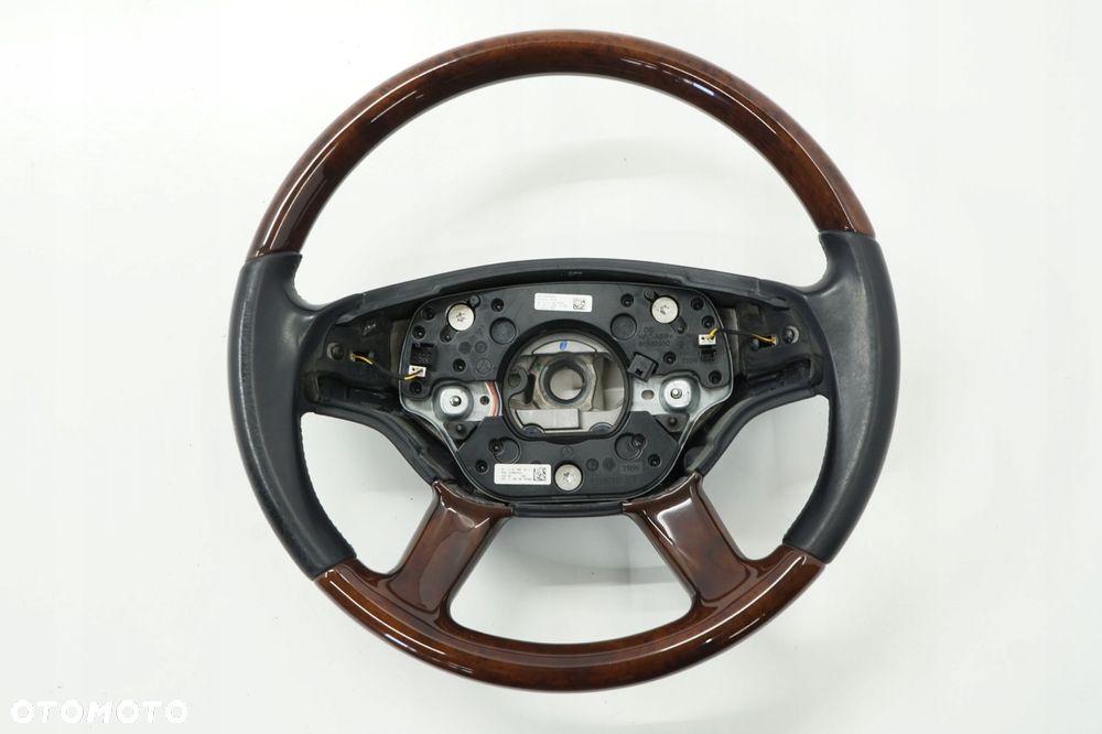 MERCEDES S W221 08R KIEROWNICA DREWNO ŁOPATKI A2214600303 A2218202411 - 1