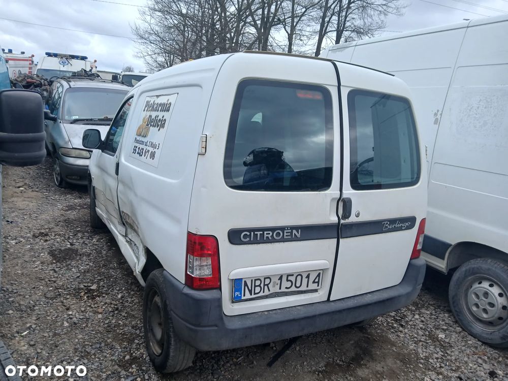 citroen berlingo I lift EWP maska zderzak lampa grill błotnik drzwi zbiornik paliwa szyba lusterko - 3