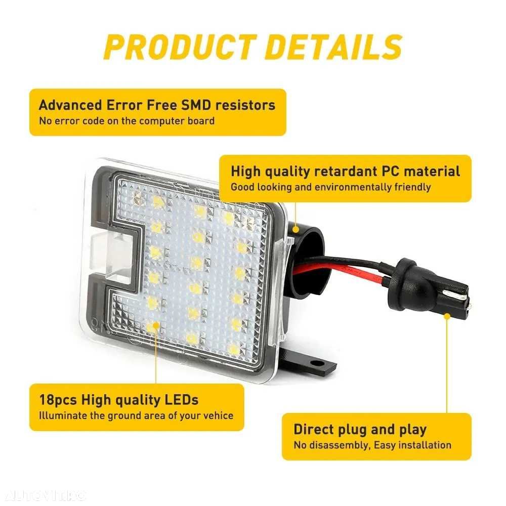 Lampi oglinda Ford Focus Mondeo Kuga C-Max Escape S-Max PUDDLE LIGHT - 7