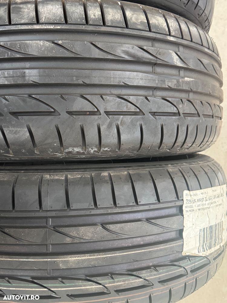 Vând 4 anvelope 225/45/18 bridgestone de vară ca noi - 3