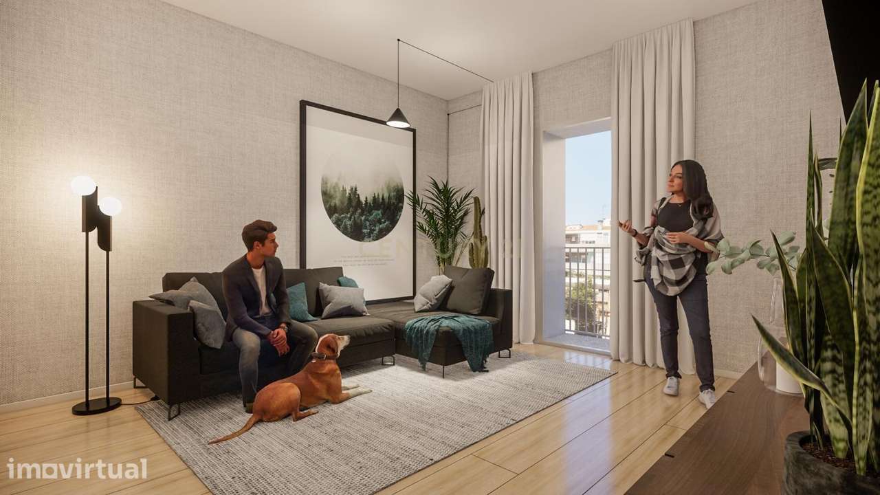 Apartamento T0 Novo em Paranhos, Porto - Excelente Localização - Grande imagem: 4/7
