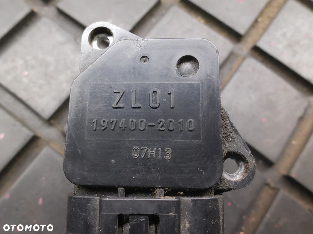 MAZDA 3 5 6 CX-7 PRZEPŁYWOMIERZ 197400-2010 + WTYCZKA INSTALACJA ORYGINAŁ POSIADAM 4 SZT - 4