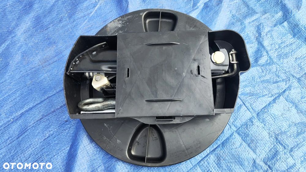 KOŁO DOJAZDOWE ZAPASOWE 19'' T155/70R19 ZESTAW NAPRAWCZY NARZĘDZIA LEWAREK UCHO HOLOWNICZE HAK KLUCZ DO KÓŁ MERCEDES W221 CL W216 - 5