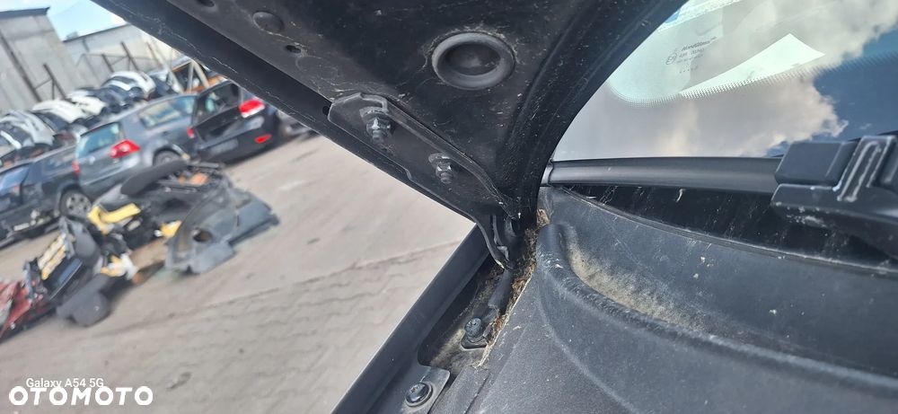 Audi A3 8P 02-05 Maska Pokrywa Komory Silnika LY9B Kolor Czarny - 9