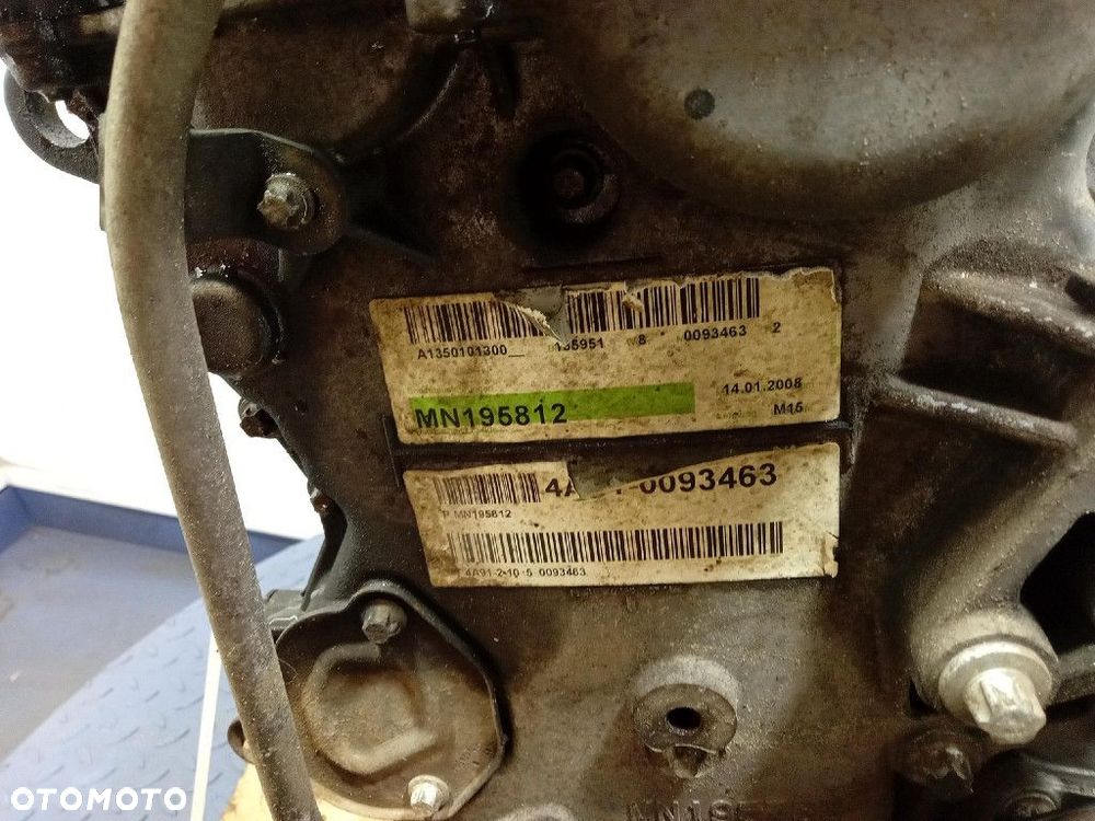 MITSUBISHI LANCER VIII X 07- SILNIK BENZYNOWY 1.5 16V MIVEC 109KM 4A91 - 9