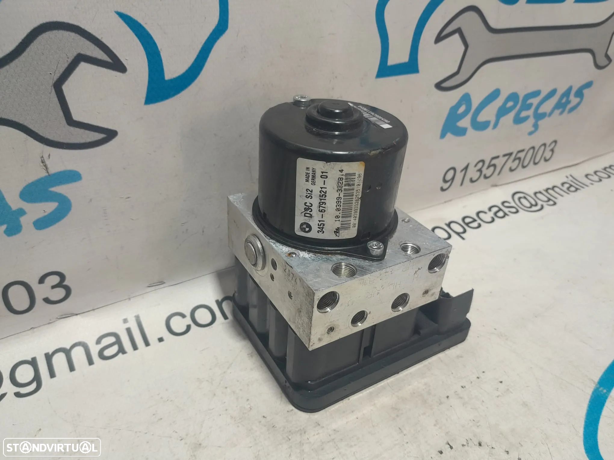 ABS MODULO BLOCO HIDRAULICO BMW SERIE 1 E87 2.0 D 122CV M47D20 204D4 341679152101 10039933284 - 1