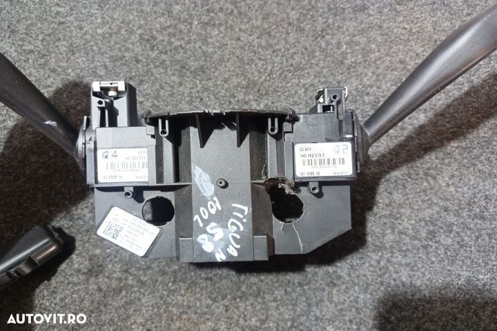 ANSAMBLU MANETE SEMNALIZARE + STERGATOARE 1K0953513E  1K0953519J 1K09 - 3