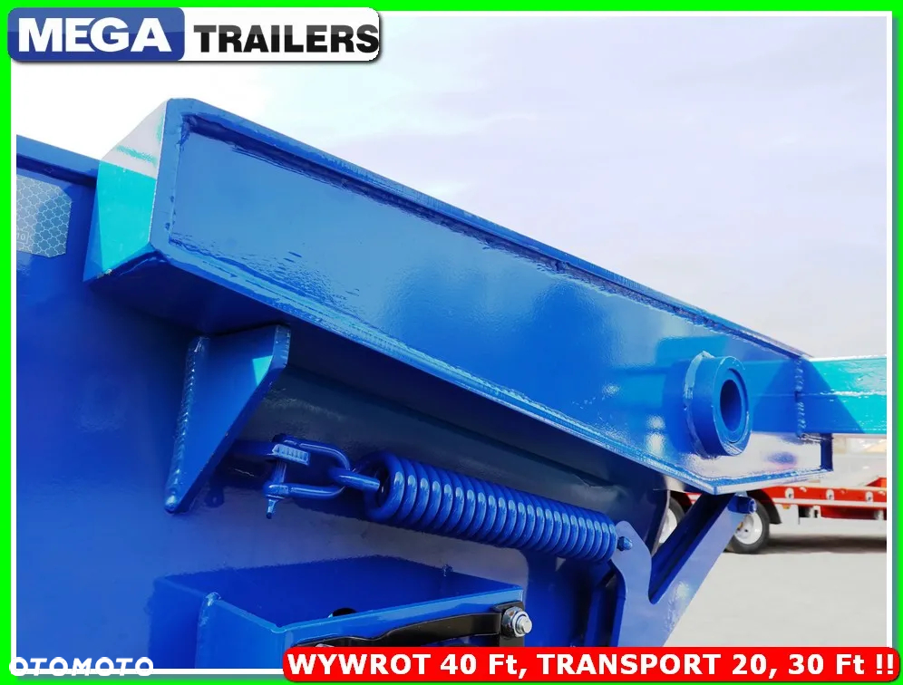 Mega 65 m³ wywrotka na kontener 40 Ft / do 44,0 T DMC zestawu !!! - 28