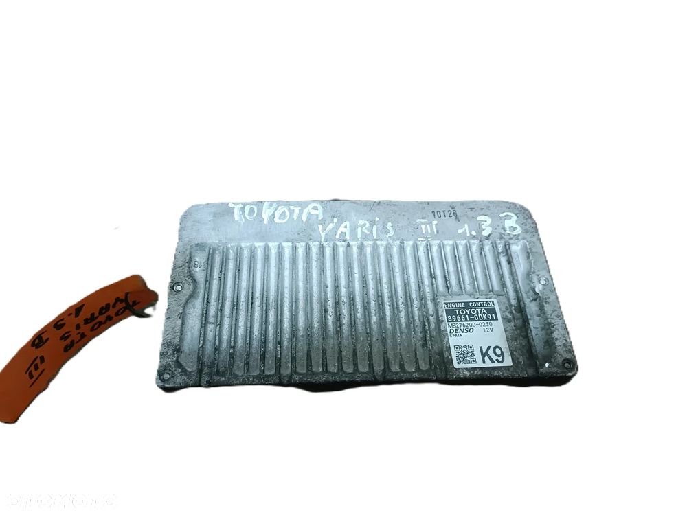 TOYOTA YARIS III 11-19 1,3 B sterownik komputer silnika DENSO 89661-0DK91 * - 2