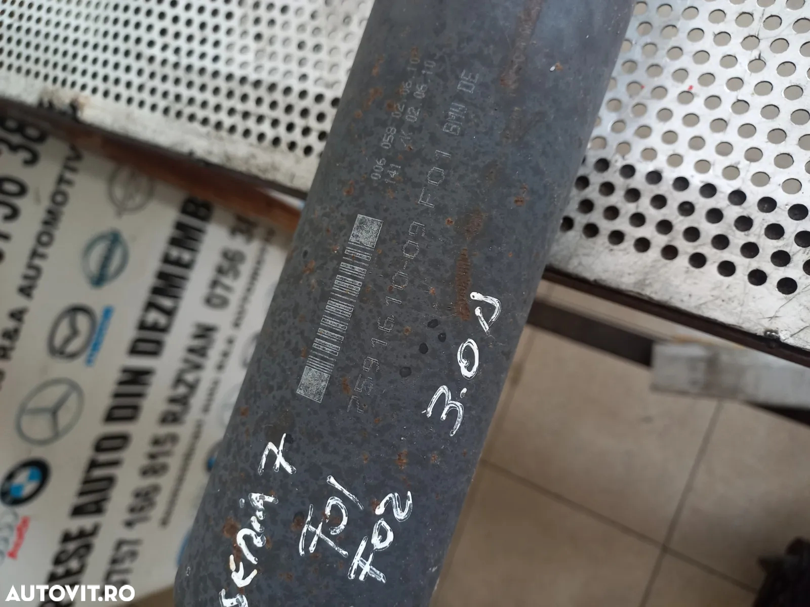 Cardan Bmw F01 F02 Cod 7591610 Seria 7 - Dezmembrari Arad - 7