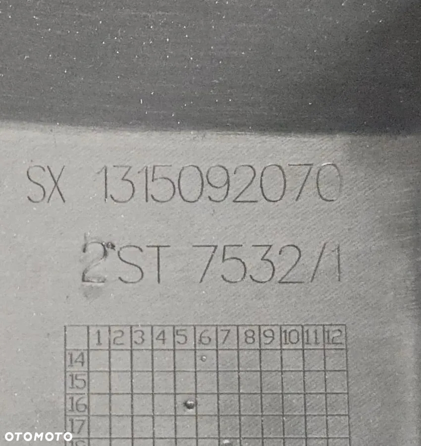 BOXER II JUMPER II DUCATO III 2014- ZDERZAK GRILL PRZÓD 1315077070 1315092070 - 4