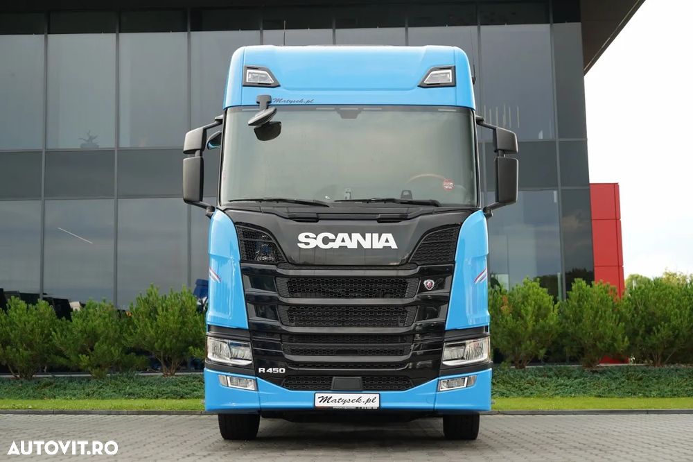 Scania R 450 / MEGA / PLATĂ JOSĂ / RETARDER / I-PARK COOL / PIELE / EURO 6 - 4