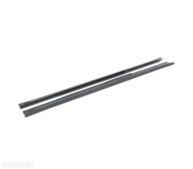 EXTENSÕES DE EMBALADEIRAS BMW X3 G01 21-24 LOOK M PRETO BRILHANTE - 2