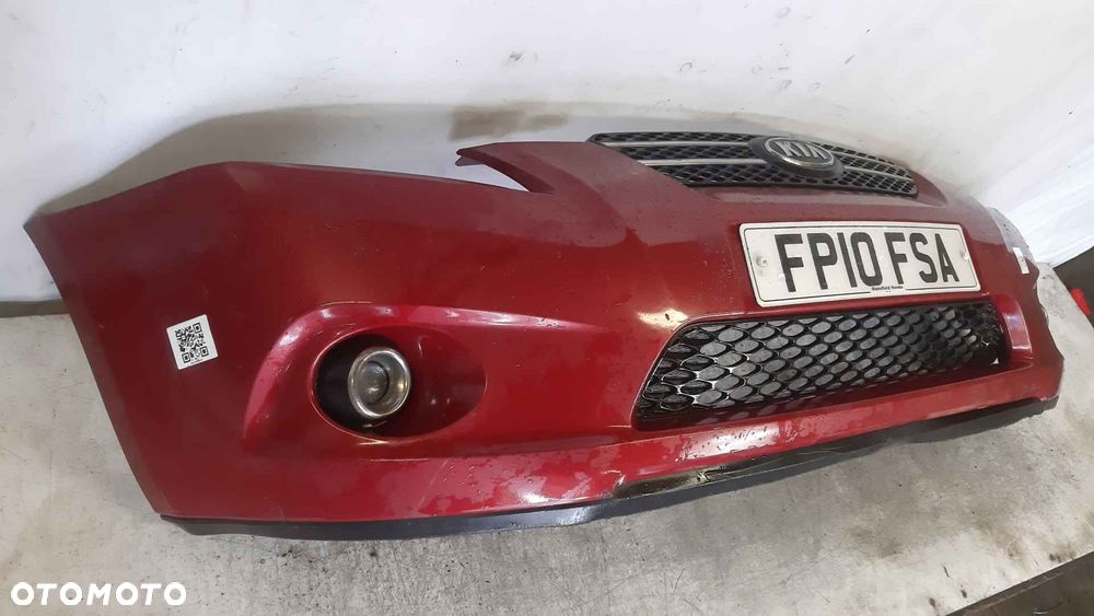 + ZDERZAK PRZÓD PRZEDNI KIA PRO CEE'D CEED 04 A4 BORDO BORDOWY HALOGENY - 5