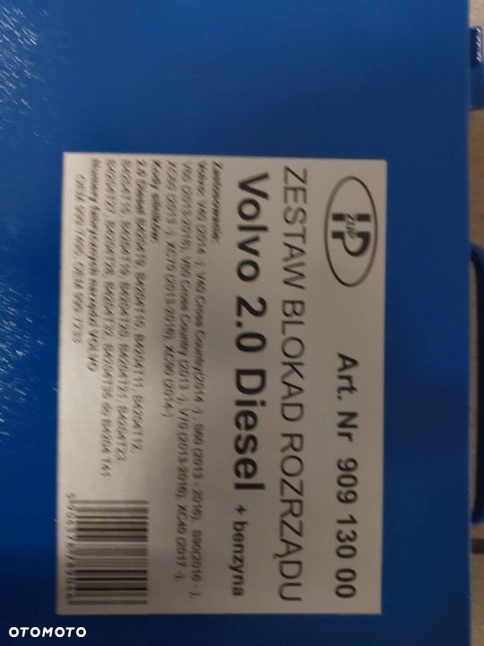 Blokada Rozrządu Volvo  2.0 DIESEL silniki D4204T WYNAJEM - 2
