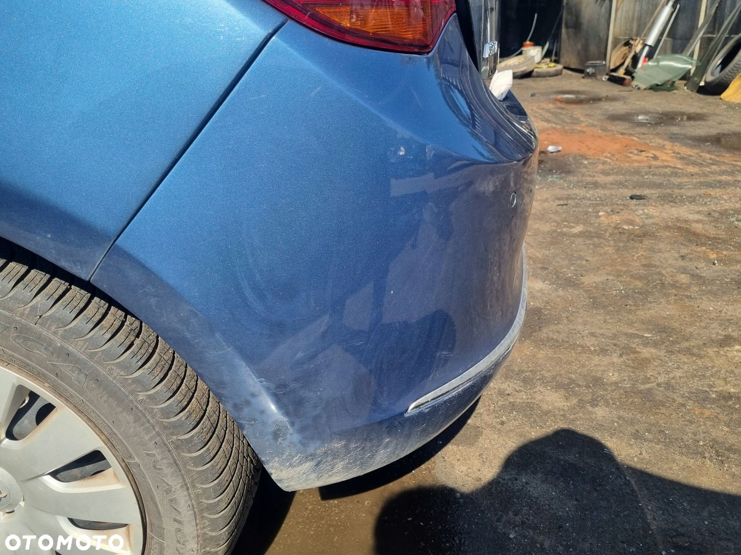 OPEL ASTRA IV J 09-15 2014 r. Z22S 5D HB KOMPLETNY ZDERZAK TYŁ TYLNY PDC - 2