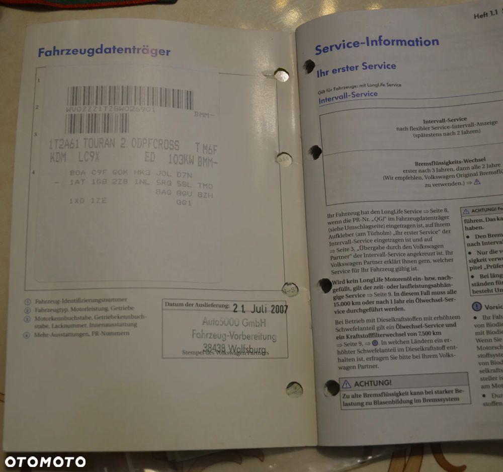 Volkswagen Touran 2.0 TDI DPF Cross - 35