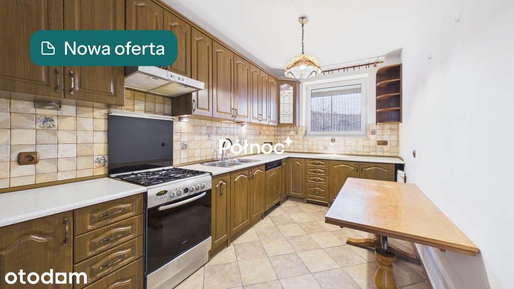 3 pok. 60 m2 z dwoma miejscami post. Trawiasta