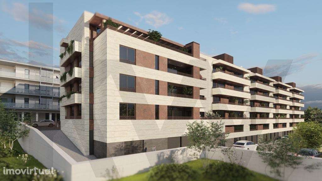 Apartamento T2 Novo com varanda e lugar de garagem duplo, em Vila Verd - Grande imagem: 4/7