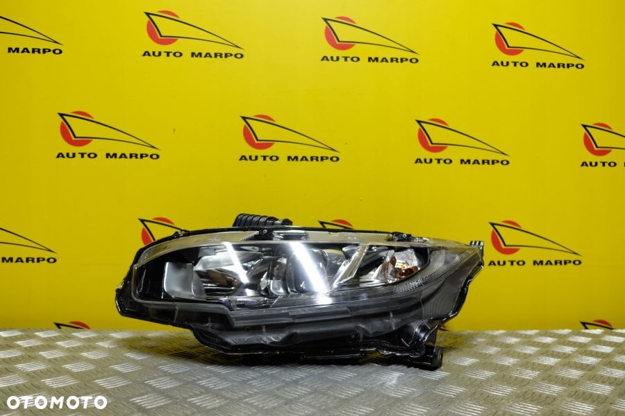 HONDA CIVIC X 2016 2017- REFLEKTOR LAMPA ZWYKŁA SOCZEWKOWA LEWA EU - 2