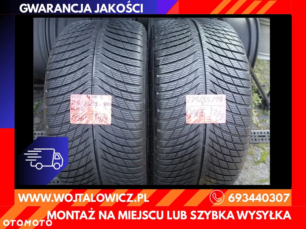 Michelin 275 35 19 Pilot Alpin 5 100 V XL 2szt. Zima - 1