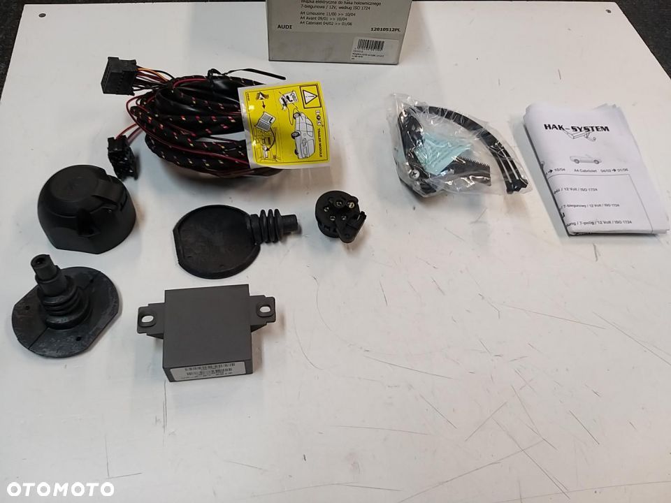 WIĄZKA haka holowniczego AUDI A4 LIM. AVANT 11/00-10/04 - 1