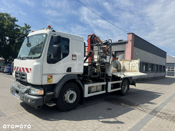 Renault D14 wywrotka 3 stronna, Hds palfinger pk 8501