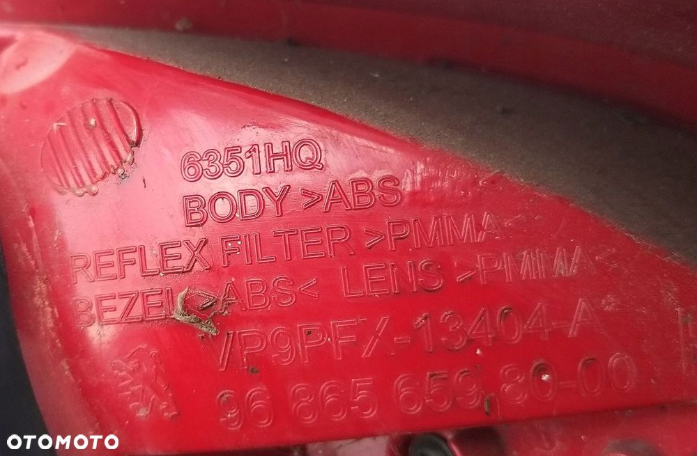 PEUGEOT 207 LED LIFT HB LAMPA TYŁ TYLNA PRAWA - 3