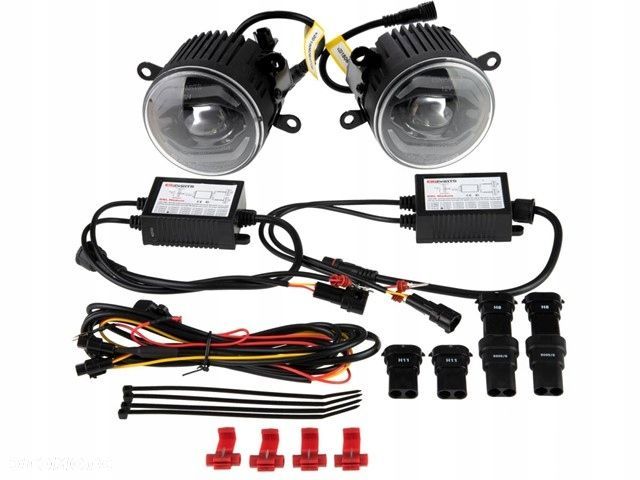 halogen led + drl dzienne opel peugeot renault subaru suzuki toyota ford - 4