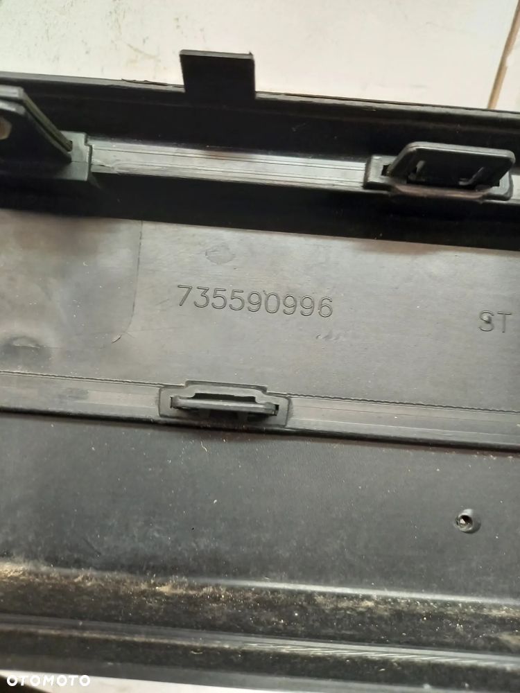 Fiat 500X hokej dokładka zderzaka przedniego przód przedni + wpinka - 9