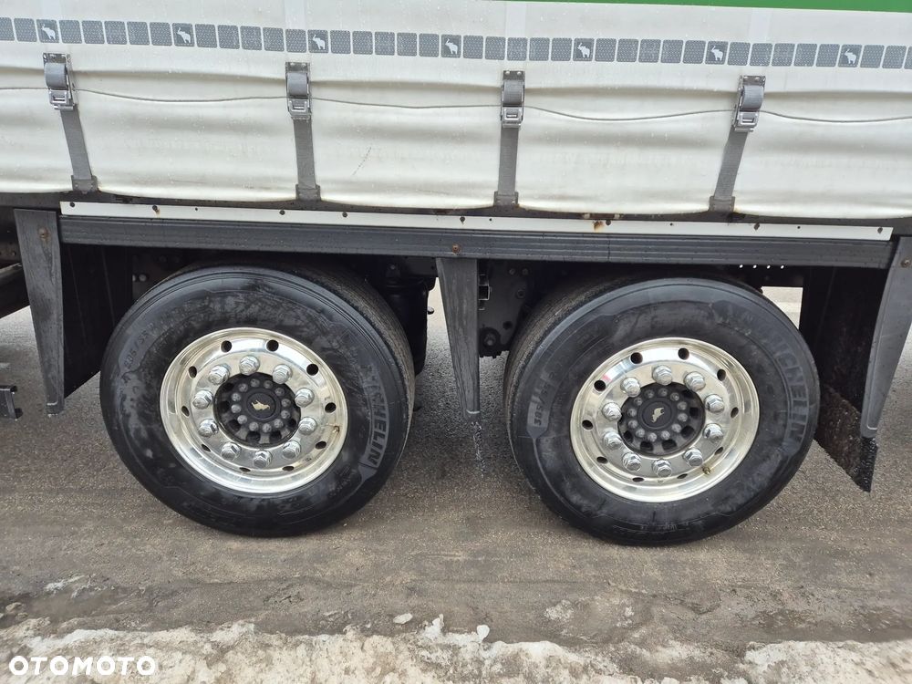 Schmitz Cargobull 2 osie ALUFELGI BURTY 2018 BURTO FIRANKA BURTOFIRANKA BURTO-FIRANKA BURTO FIRANA 2018 z Niemiec TOP STAN, od pierwszego właściciela / ładne opony STANDARD 2 osiówka dwu osiowa - 15