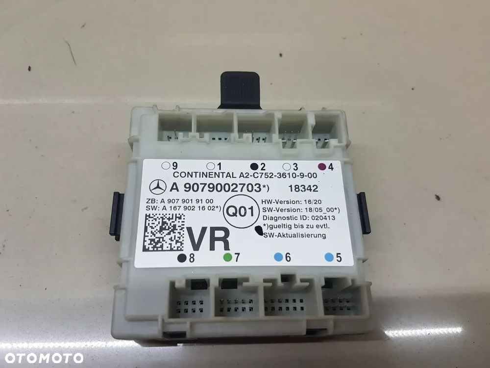 MERCEDES SPRINTER W907 MODUŁ ELEKTRONICZNY DRZWI