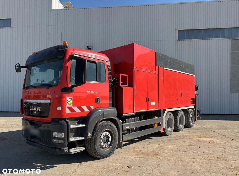 MAN TGS 35.440 8x4 / Koparka próżniowa MTS SB299 - 4