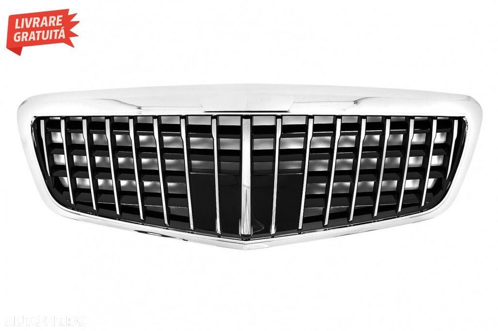 Bara Fata Completa cu Grila Centrala Mercedes S-Class W221 (2005-2012) - 7