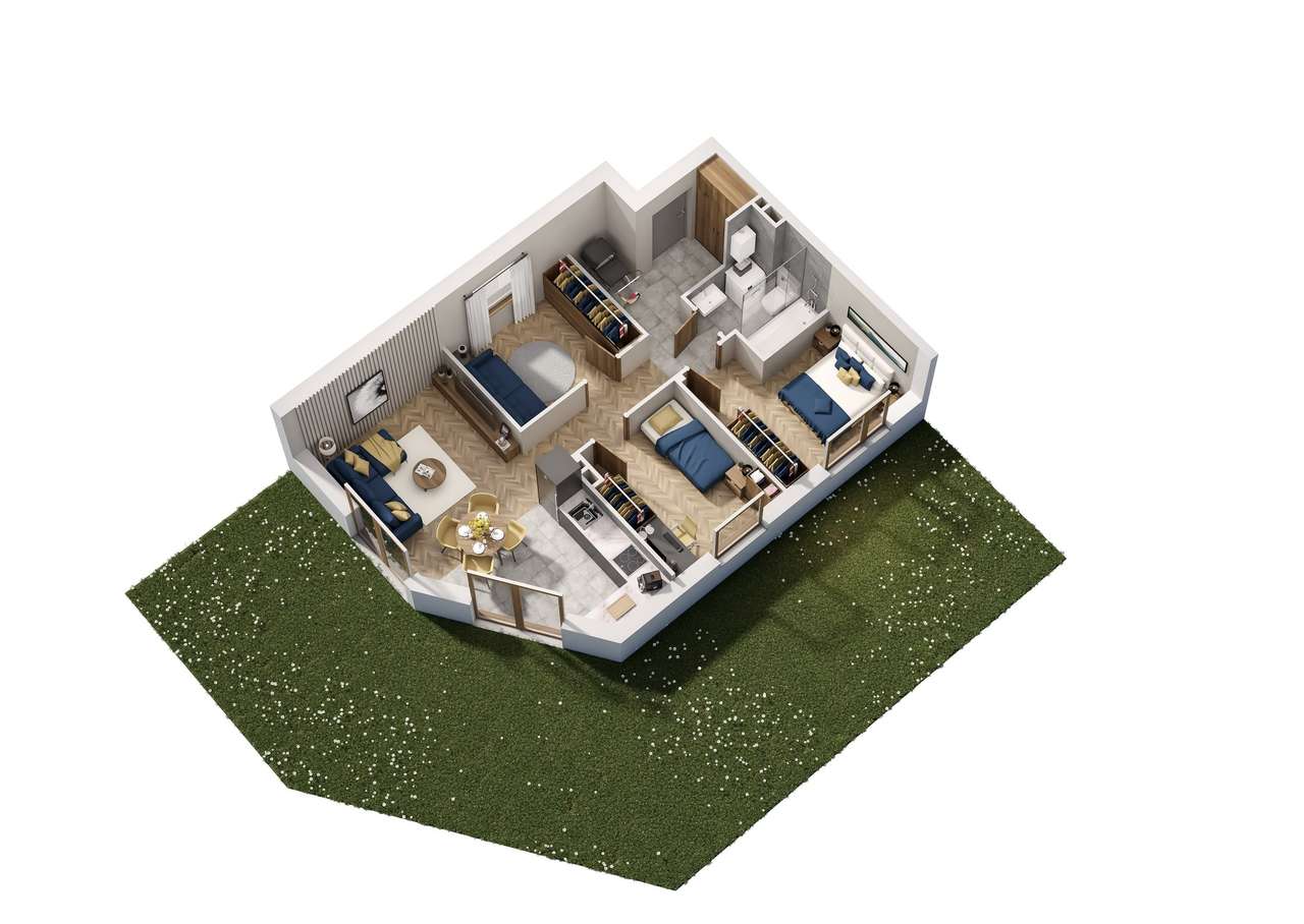 Mieszkanie na sprzedaż, 4 pokoje, 55 m², Koszajec