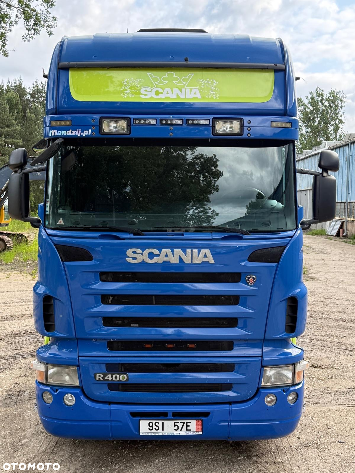 Scania R400 6x2 TOPLINE AUTOMAT RETARDER OŚ PODNOSZONA I SKRĘTNA FULLSPOJLERY KLIMA WEBASTO 2xALUTANK LODÓWKA EURO 5 2010 WAGA:8720kg DMC:50000kg - 5