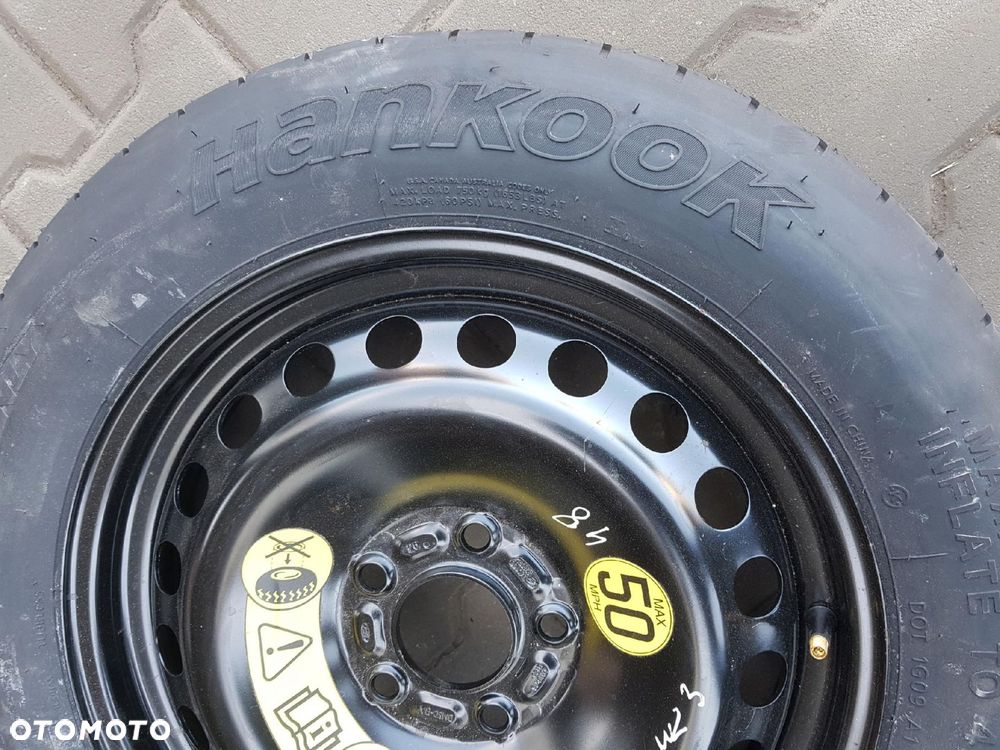 FORD FOCUS MK3 11r- C-MAX MK2 KOŁO DOJAZDOWE 16 5X108 LEWAREK - 5