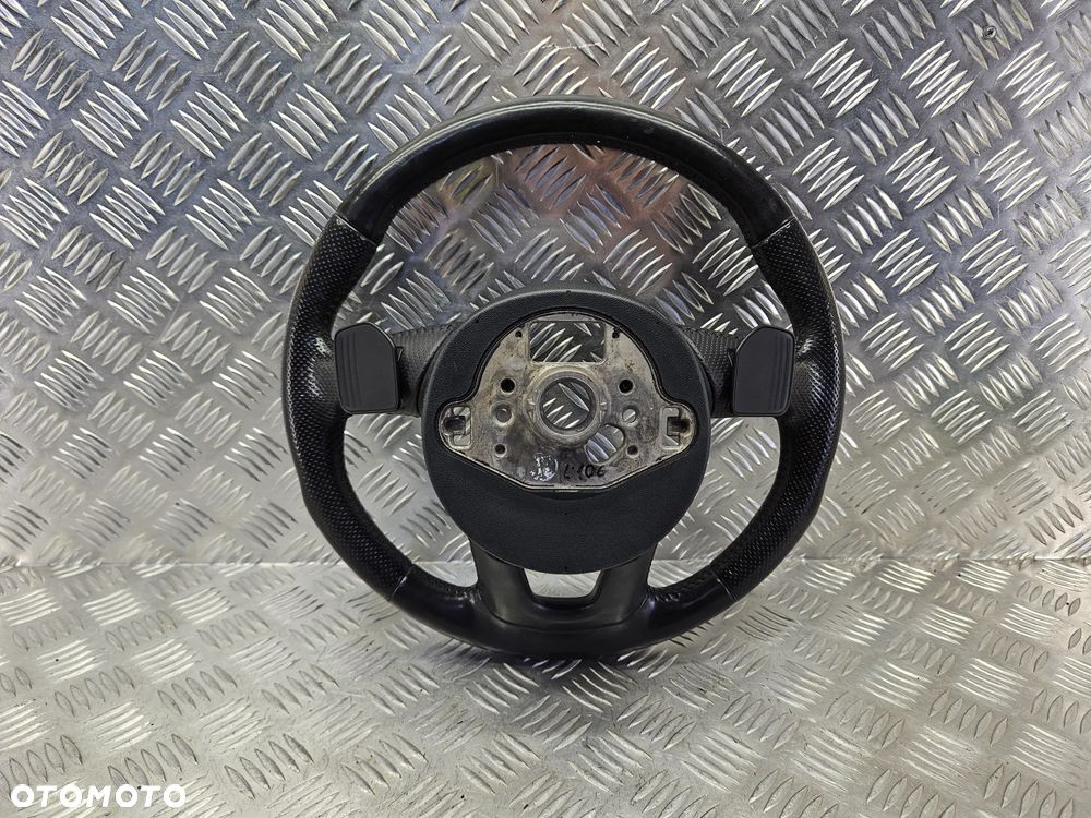 AUDI Q7 4L LIFT 09-15R KIEROWNICA CZARNA SKORA MULTIFUNKCJA LOPATKI 4L0419091AK 4L0419091 AK - 5