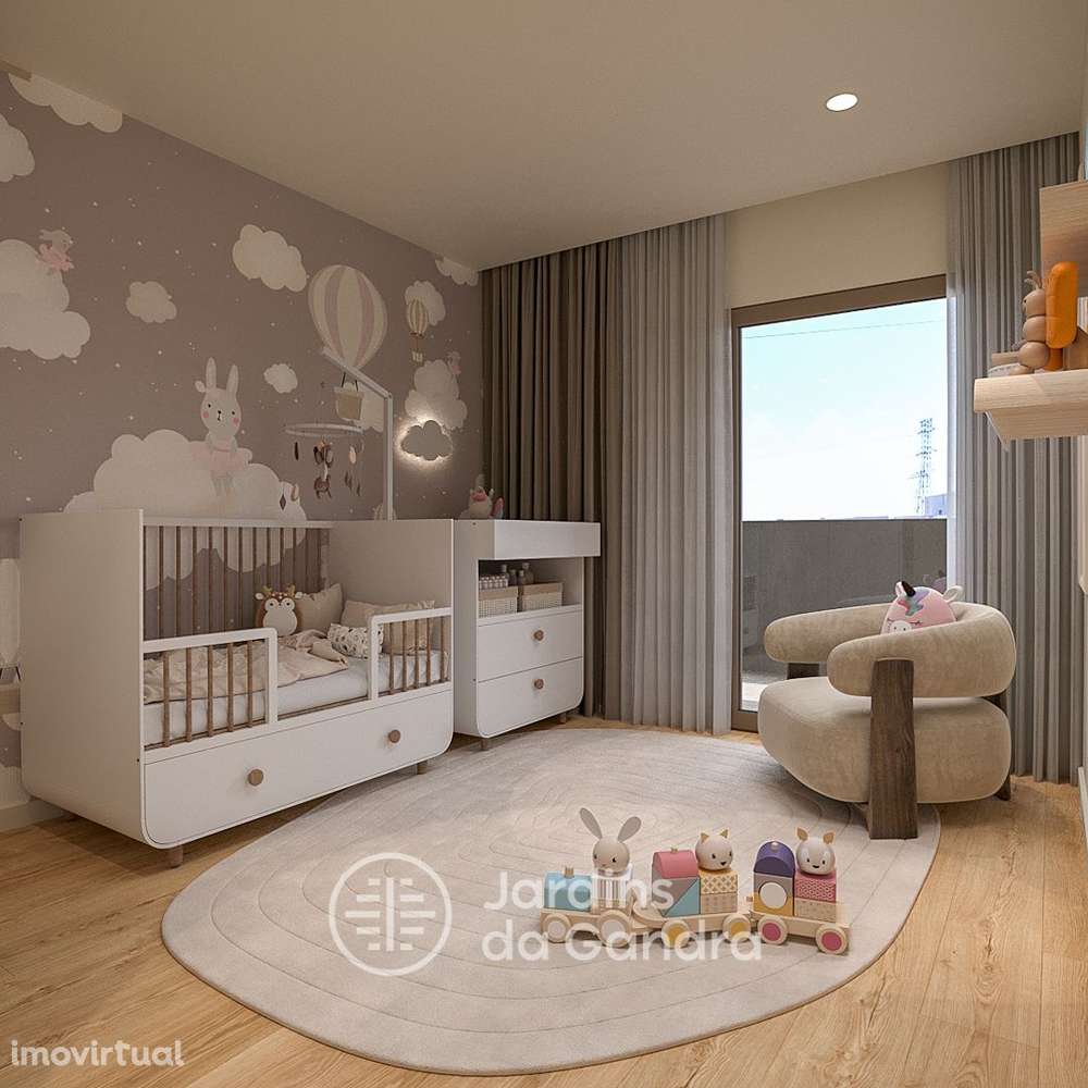 T2 em Gandra-Paredes | Boa localização (próximo A4/A41) e com jardim - Grande imagem: 4/16