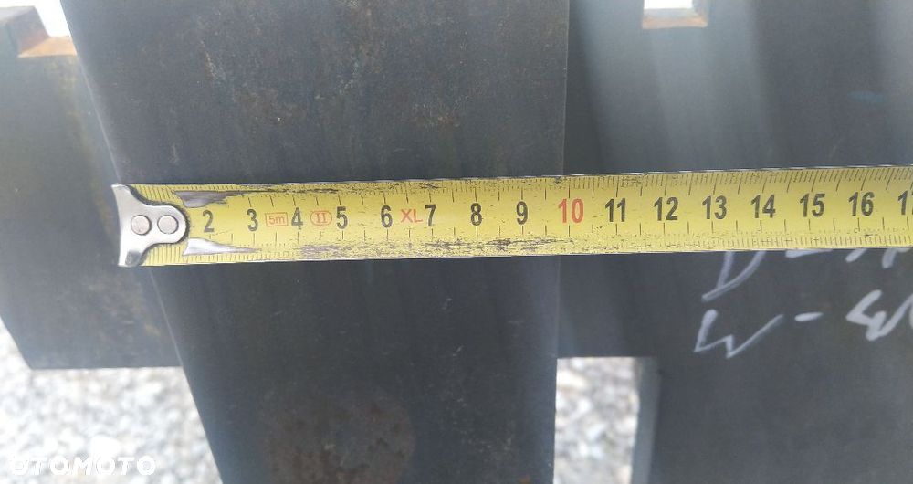 Widły z karetką PAUS Widły do ładowarek Atlas Komatsu Case Jcb Manitou - 9