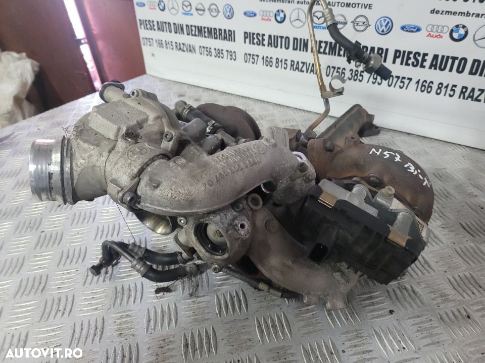 Turbo Turbina Bi-Turbo Biturbo Bmw F10 F11 F01 F06 F07 F12 F13 F25 F26 F15 F16 4.0 D 313 CP N57D30 - 4