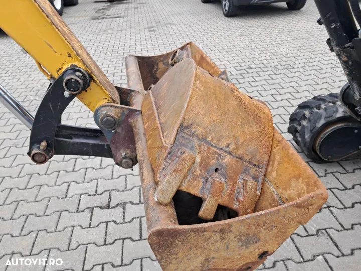 Sany sy26u miniexcavator cu doua cupe si lama tip buldozer - 10