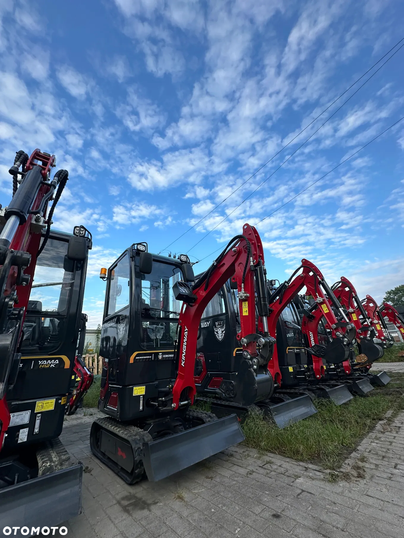 Kingway YAMA H12K Kabina Chłodnica Joistick 1200kg Ramię SKR + 3 łyżki - 24
