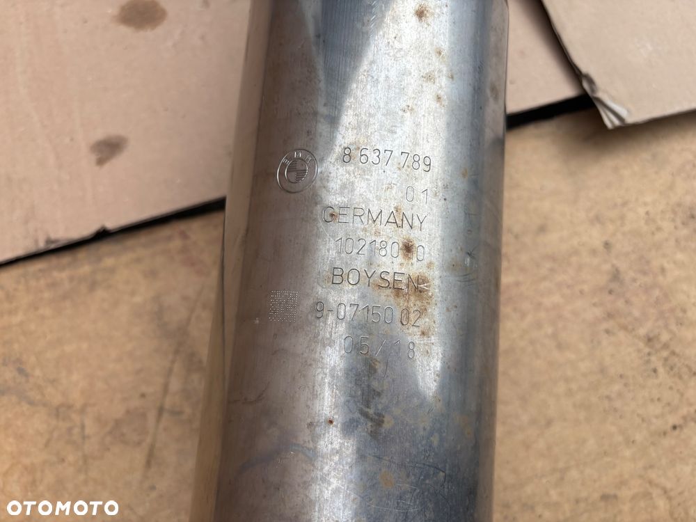 Bmw 1 F20 F21 Oryginalny Kompletny Wydech Rura Wydechowa Tłumik Środkowy Benzyna 116i 118i B38 8624424 8637789 8624407 - 5