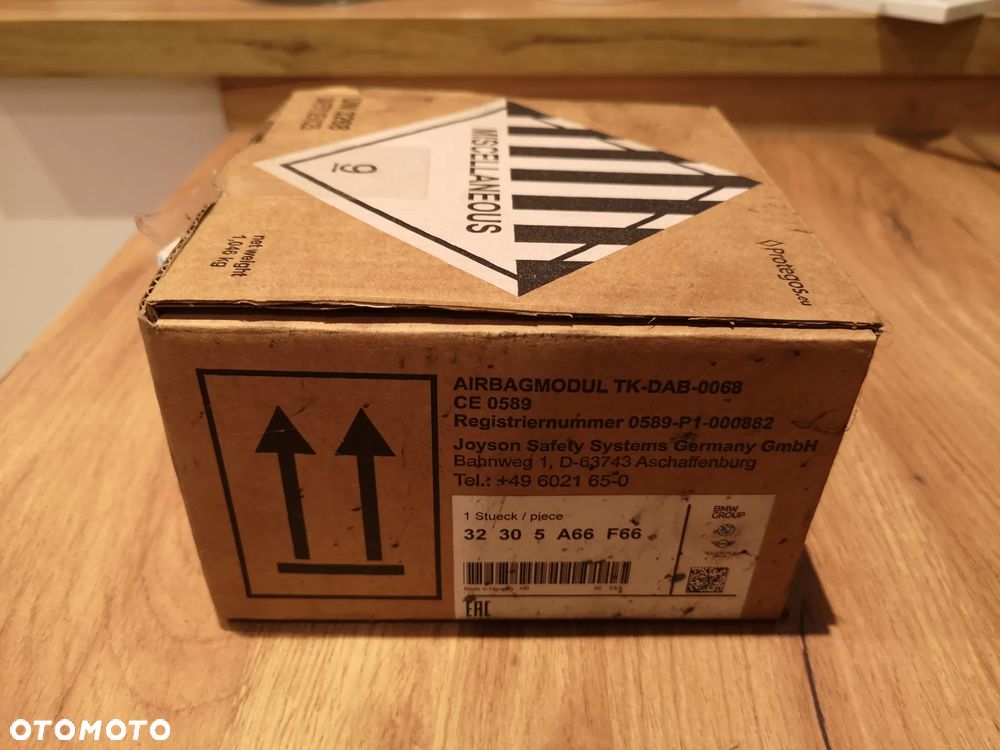 AIRBAG PODUSZKA KIEROWCY SPORT M PAKIET KIEROWCY BMW F10 F20 F30 - 5